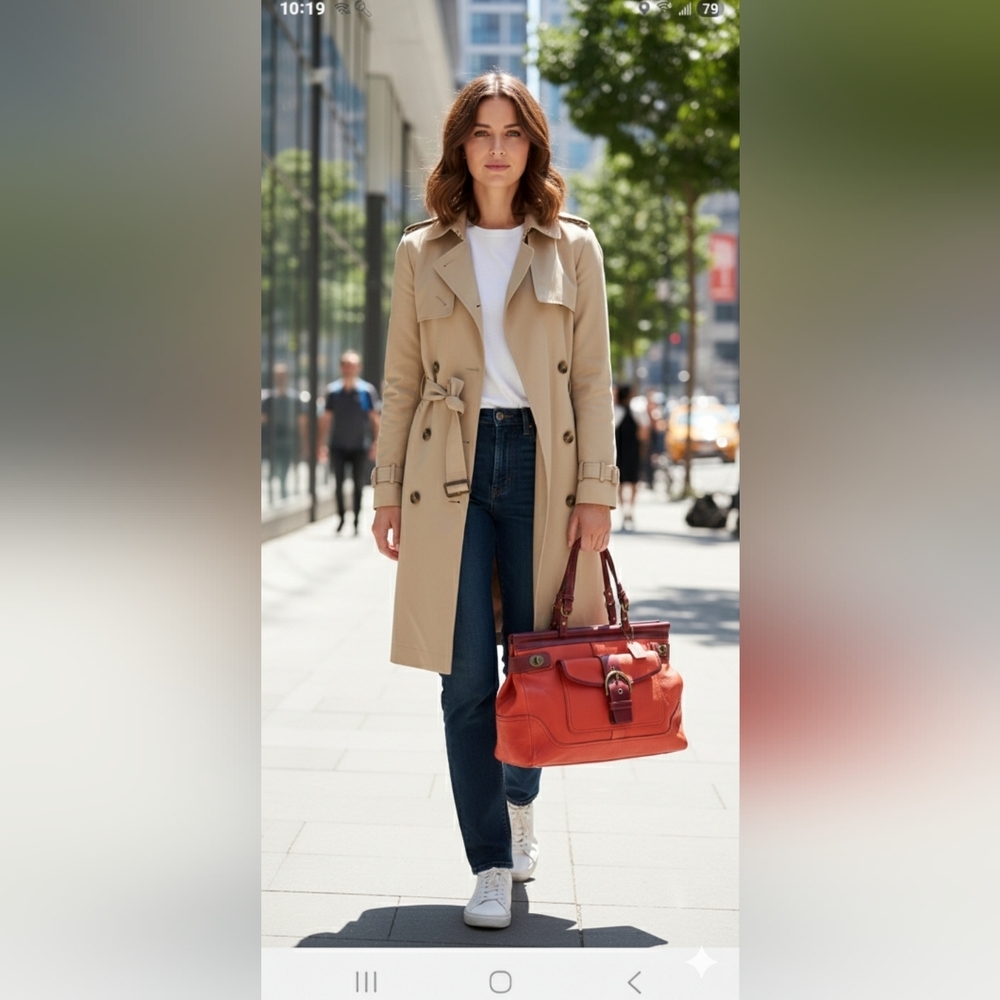 Coach Vintage Rare 2004 Soho Dowel Top Leather Satchel Limited Edition - Picture 4 of 15